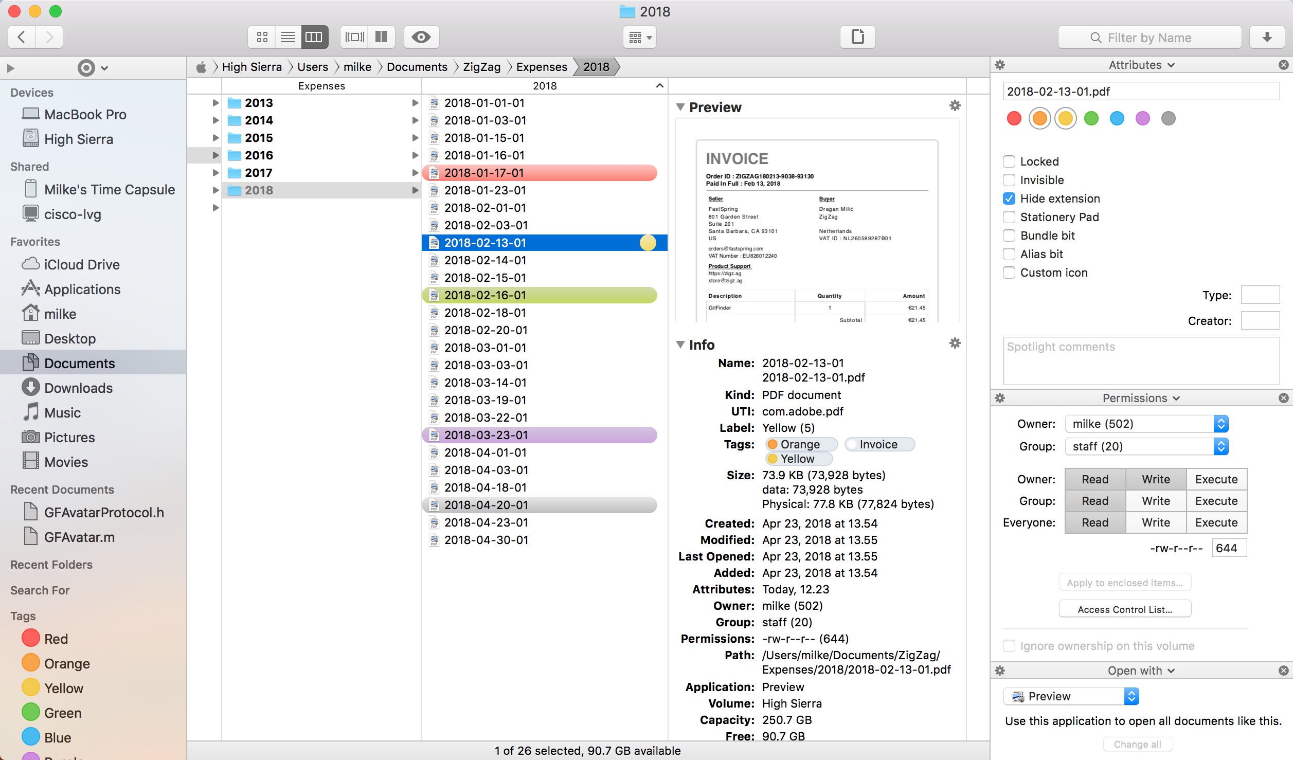 Path Finder for Mac 2168 中文破解版 类似于Finder的增强系统文件管理器