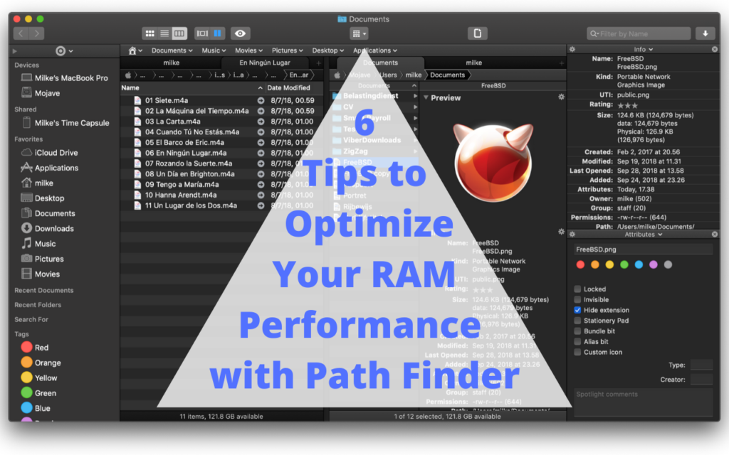 How to reduce RAM usage when using Path Finder